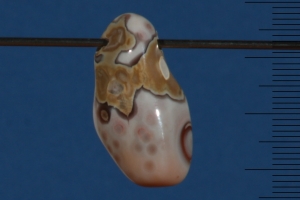 Anhänger gebohrt Achat Unikat