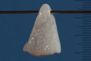 Anhänger gebohrt Chalcedon Unikat