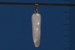 Anhänger gestiftet Kunzit Unikat