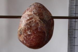 Anhänger gebohrt Rhodonit Unikat