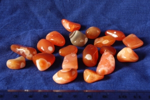 Trommelsteine Karneol Augenkarneol