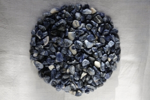 Trommelsteine Sodalith